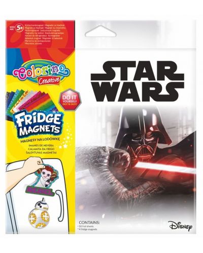 Μαγνήτες ψυγείου  Colorino Marvel - Star Wars - 1