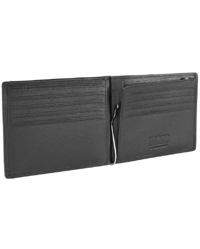 Ανδρικό πορτοφόλι με κλιπ Mano - Medio, μαύρο - 2