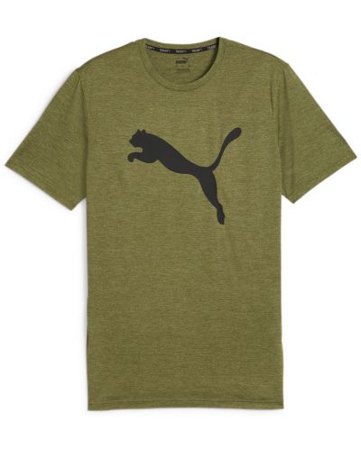 Ανδρικό μπλουζάκι Puma - Favourite Heather , πράσινο - 1