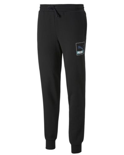 Ανδρικό αθλητικό παντελόνι  Puma - Brand Love FL, μαύρο   - 1