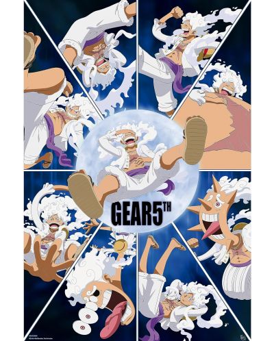 Maxi αφίσα  GB eye Animation: One Piece - Gear 5th Looney - 1