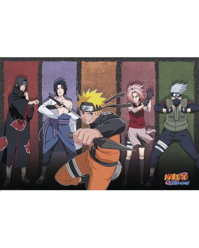 Maxi αφίσα   GB eye Animation: Naruto Shippuden - Naruto & Allies - 1