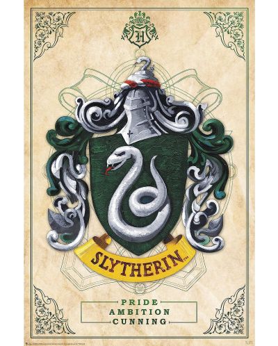 Maxi αφίσα    GB eye Movies: Harry Potter - Slytherin - 1