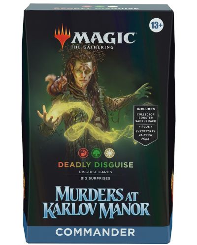 	Magic the Gathering: Murders at Karlov Manor Commander Deck - Deadly Disguise - 1