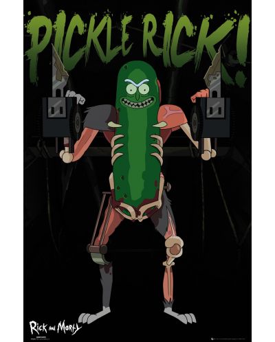 Maxi αφίσα GB eye Animation: Rick & Morty - Pickle Rick - 1