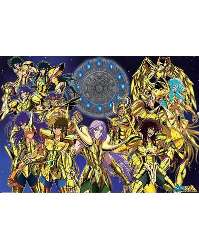 Maxi αφίσα GB eye Animatoin: Saint Seiya - Gold Saints - 1