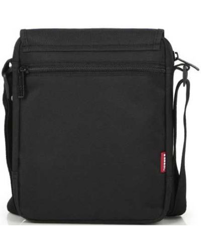 Ανδρική τσάντα Gabol Crony Eco - Μαύρη, 19 cm - 3