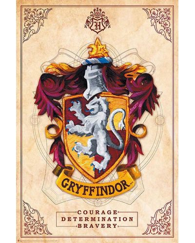 Maxi αφίσα GB eye Movies: Harry Potter - Gryffindor - 1