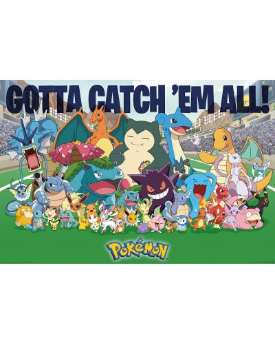 Maxi αφίσα GB eye Games: Pokemon - All Time Favorites - 1