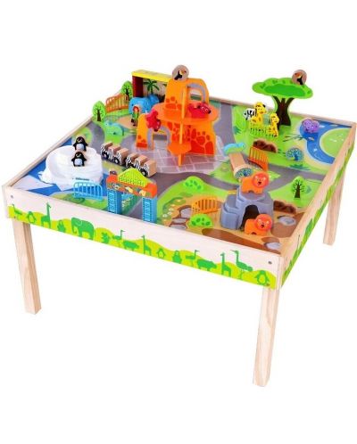 Τραπέζι παιχνιδιών  Acool Toy- Ζωολογικός Κήπος - 2