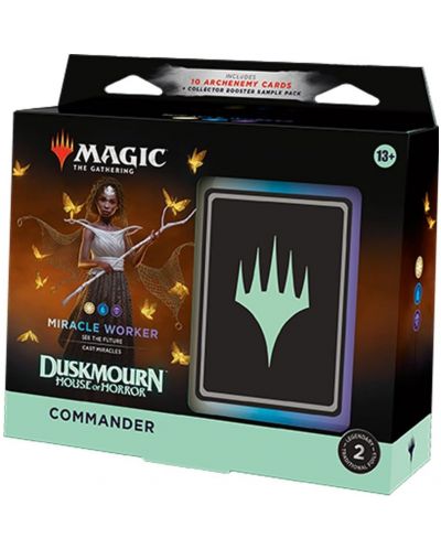 Magic The Gathering: Duskmourn House Of Horror Commander Deck - Miracle Worker - 1