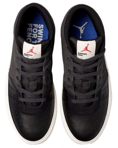 Ανδρικά παπούτσια Nike - Jordan Series Mid, μαύρα  - 4