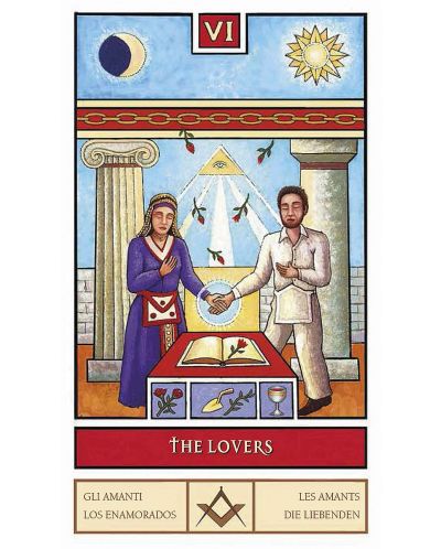 Masonic Tarot (boxed) - 6