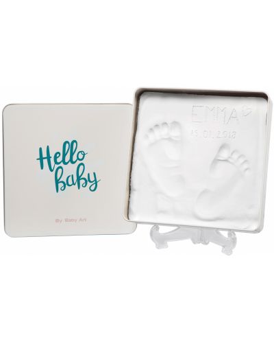 Κουτί για βρεφικό αποτύπωμα   Baby Art - Hello Baby - 1