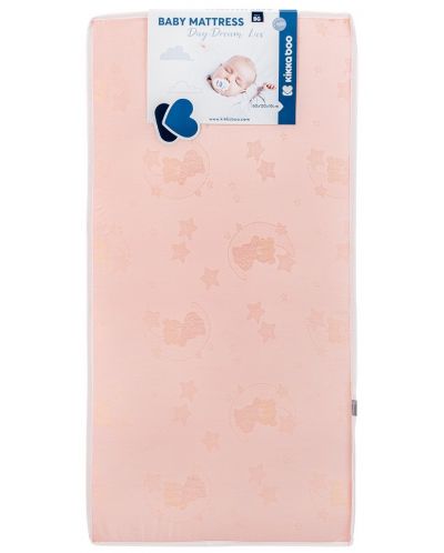 Στρώμα KikkaBoo - DayDream Lux, 60 x 120 x 10 cm, Bear Pink	 - 1