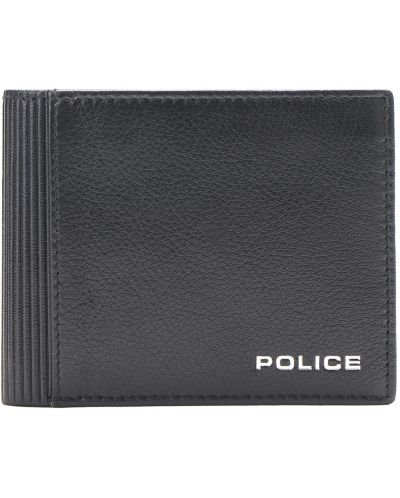 Ανδρικό πορτοφόλι Police - Xander, με κέρματοθήκη, μαύρο - 1
