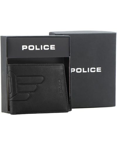 Ανδρικό πορτοφόλι Police - Exhaust Slim, μαύρο - 5