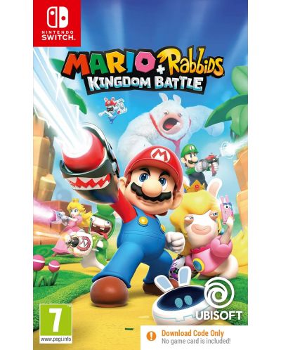 Mario & Rabbids: Kingdom Battle - Κωδικός σε κουτί (Nintendo Switch)  - 1