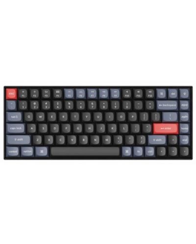 Механична клавиатура Keychron - K2 PRO HS, Brown, RGB, μαύρο - 1