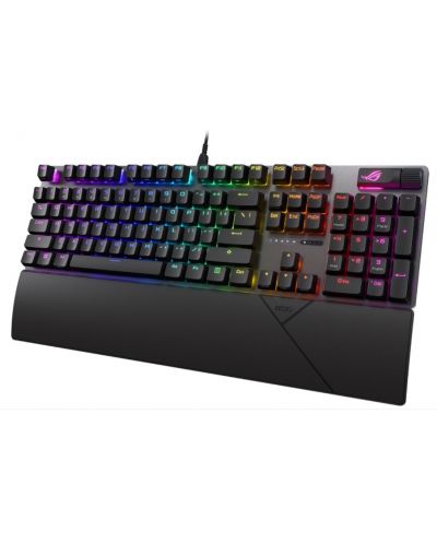 Μηχανικό πληκτρολόγιο ASUS - XA11 ROG STRIX SCOPE II, NXSW, RGB, μαύρο - 2