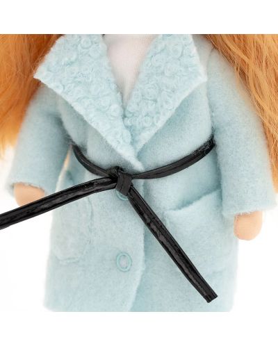 Απαλή κούκλα Orange Toys Sweet Sisters - Sunny με μέντα παλτό, 32 εκ - 5