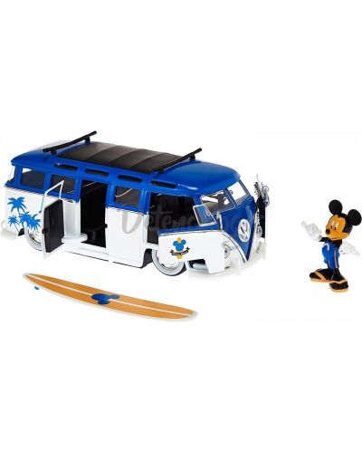 Μεταλλικό παιχνίδι  Jada Toys Disney- Van με χαρακτήρα Μίκυ Μάους - 2