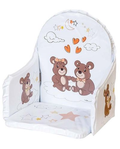 Μαλακό μαξιλαράκι για ξύλινη καρέκλα φαγητού New Baby - Αρκούδες - 1