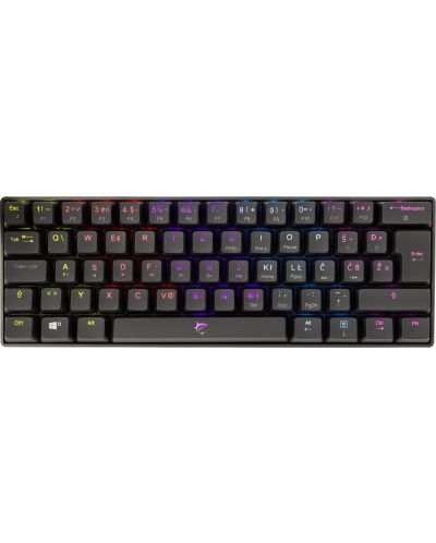 Μηχανικό πληκτρολόγιο White Shark - SHINOBI, Blue Switches, LED, μαύρο - 2