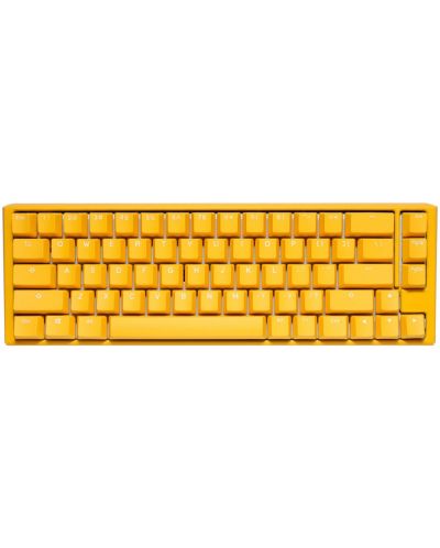 Μηχανικό πληκτρολόγιο Ducky - One 3, MX Cherry Black, RGB, κίτρινο - 1