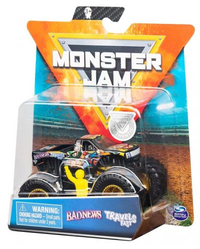 Μεταλλικό παιχνίδι Spin Master Monster Jam - Buggy, με φιγούρα, ποικιλία - 3