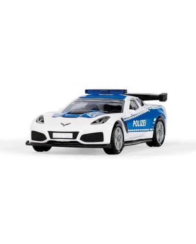 Μεταλλικό αυτοκίνητο Siku - Chevrolet Corvette Zr1 Police - 2