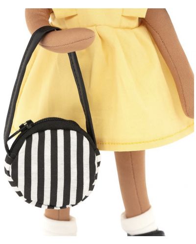 Απαλή κούκλα Orange Toys Sweet Sisters - Η Τίνα με κίτρινο φόρεμα, 32 εκ - 5