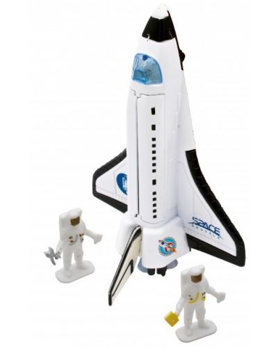 Μεταλλικό παιχνίδι Buki Space Junior - Διαστημόπλοιο, 15 cm - 2