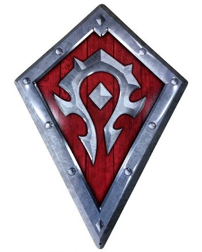 Μεταλλικό πόστερ ABYstyle Games: World of Warcraft - Horde Shield - 1