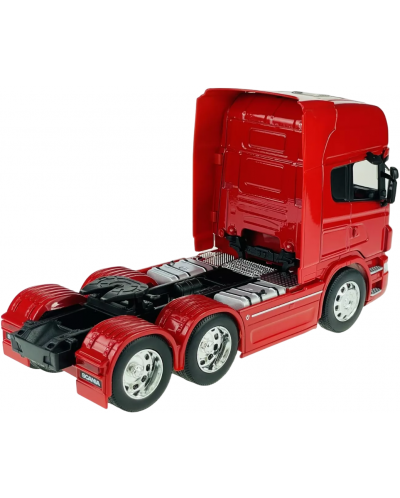 Μεταλλικό παιχνίδι Welly- ρυμουλκούμενο φορτηγό Scania R730, 1:32 - 2
