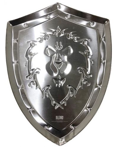 Μεταλλικό πόστερ ABYstyle Games: World of Warcraft - Alliance Shield - 2