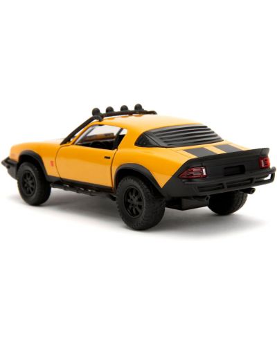 Μεταλλικό αυτοκίνητο Jada Toys - Transformers, 1977 Chevrolet Camaro T7 Bumblebee, 1:32 - 4