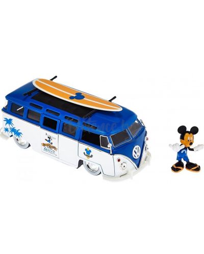 Μεταλλικό παιχνίδι  Jada Toys Disney- Van με χαρακτήρα Μίκυ Μάους - 1