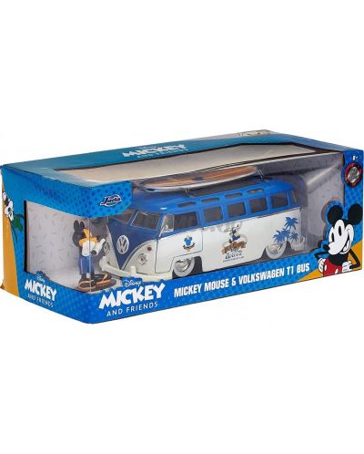 Μεταλλικό παιχνίδι  Jada Toys Disney- Van με χαρακτήρα Μίκυ Μάους - 4