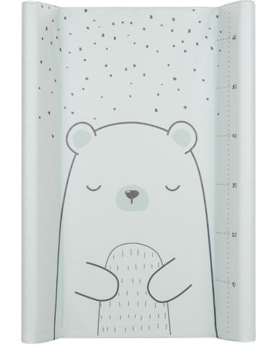 Μαλακό μαξιλαράκι αλλαγής KikkaBoo - Bear with me, Mint, 70 x 50 cm - 1