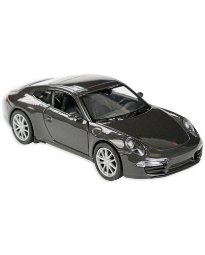 Μεταλλικό αυτοκίνητο Toi Toys Welly - Porsche Carrera, σκούρο γκρι - 1