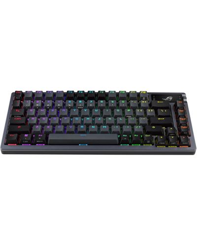 Μηχανικό πληκτρολόγιο ASUS - ROG Azoth, ασύρματο, NX Red, RGB, γκρι - 3