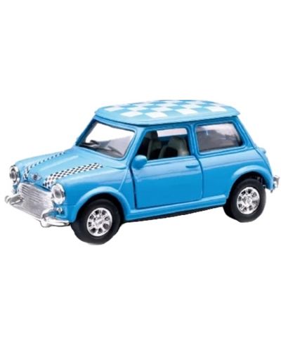 Μεταλλικό αυτοκίνητο Newray - Mini Cooper 1959, ανοιχτό μπλε, 1:32 - 1