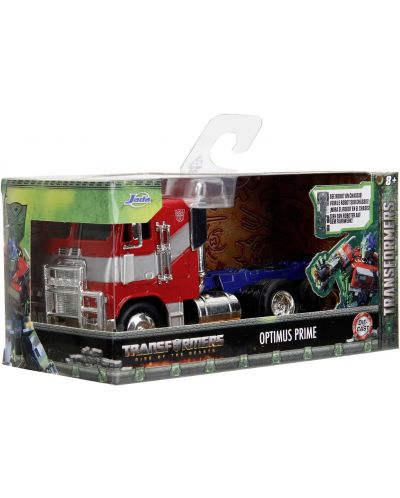Μεταλλικό φορτηγό Jada Toys - Transformers T7 Optimus P, 1:32 - 2