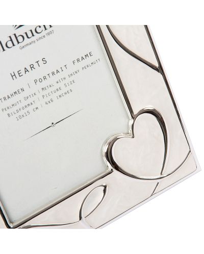 Μεταλλική κορνίζα φωτογραφιών Goldbuch - Hearts, 10 x 15 cm - 4