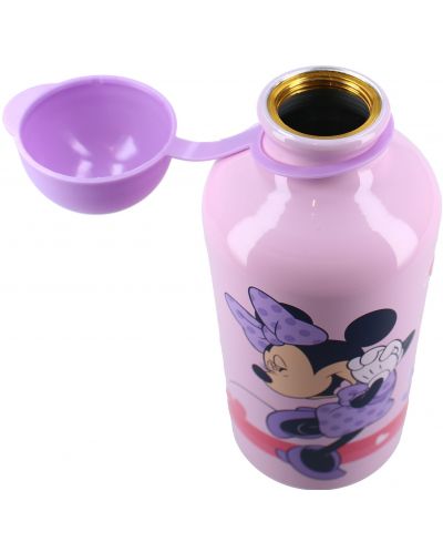 Μπουκάλι αλουμινίου Vadobag Let's Eat - Minnie Mouse, 500 ml - 3