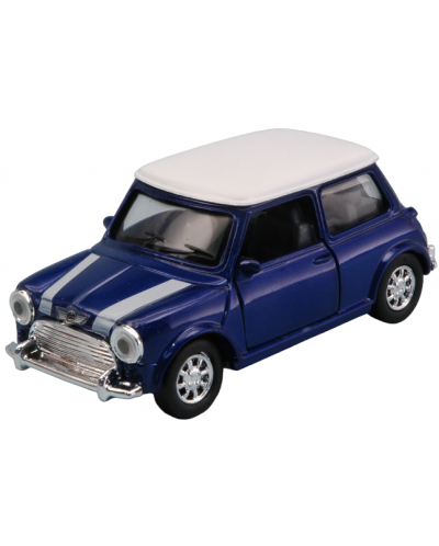 Μεταλλικό αυτοκίνητο Newray - 1959 Mini Cooper, 1:32, μπλε - 1