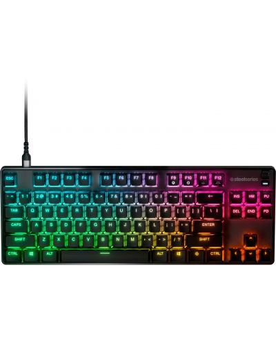 Μηχανικό πληκτρολόγιο SteelSeries - Apex 9 TKL US, μαύρο - 1