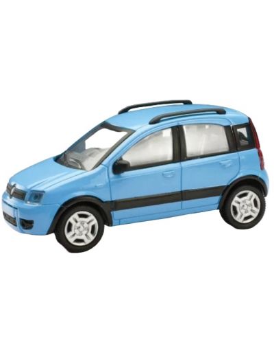 Μεταλλικό αυτοκίνητο Newray - Fiat Panda 4X4, μπλε, 1:43 - 1