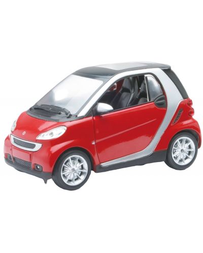 Μεταλλικό αυτοκίνητο Welly -Smart Fortwo, 1:24, κόκκινο - 1